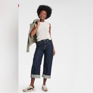 NWT Women's Universal Thread Vintage Mid Rise Wide-Leg Jeans Size 4